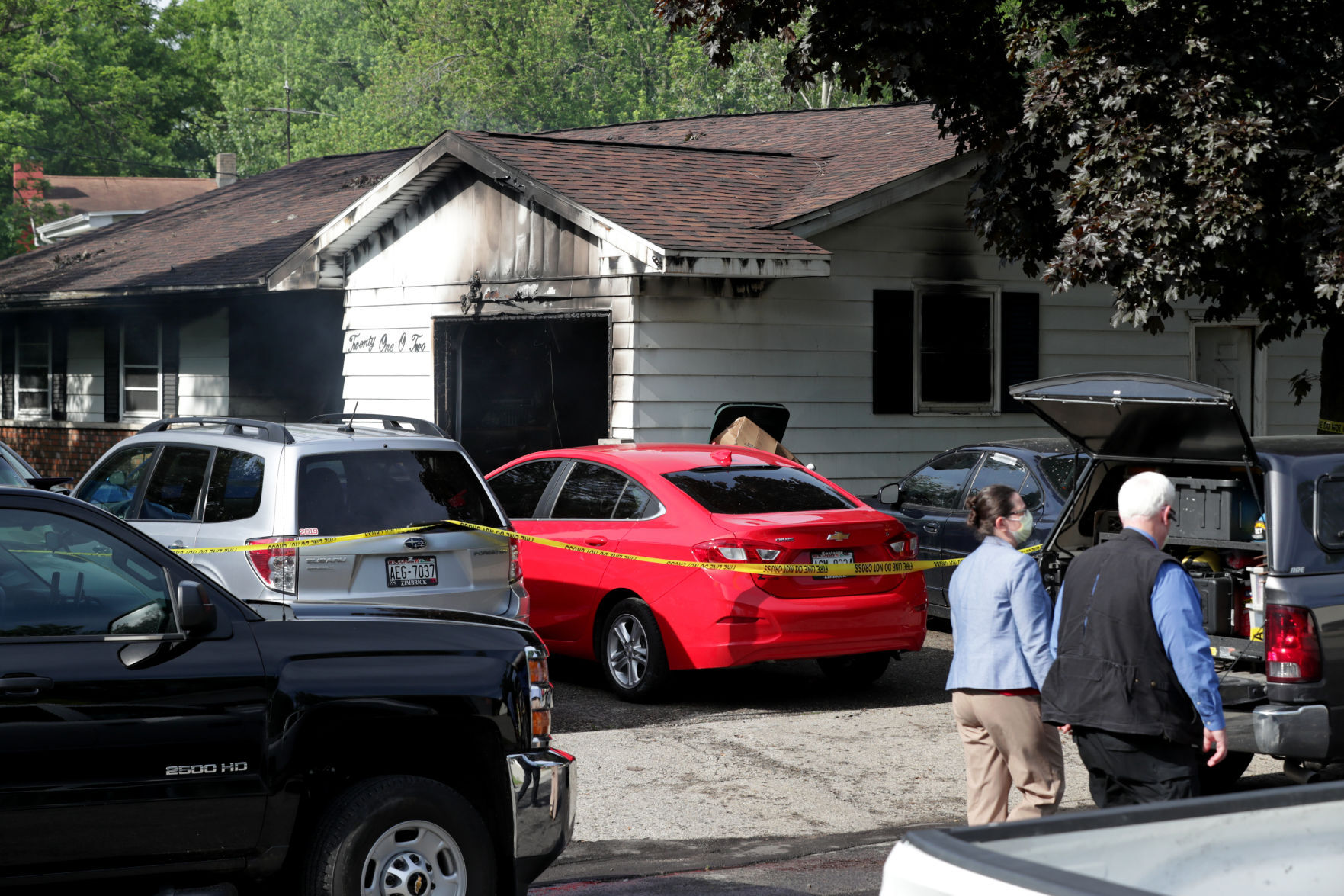 House fire on Seminole Highway 5